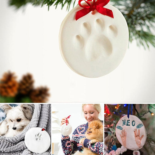 🎅Xmas Hot Sales Now - 50% OFF🎁Clay Pet Paw Impression Moulding Kit