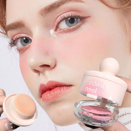 🔥48%OFF🔥Creamy Blush Putty with Powder Puff