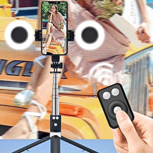 🔥New 6 in 1 Bluetooth Selfie Stick