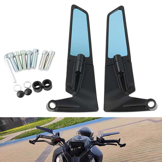 1 Pair Adjustable Rotating Motorcycle Rearview Mirror